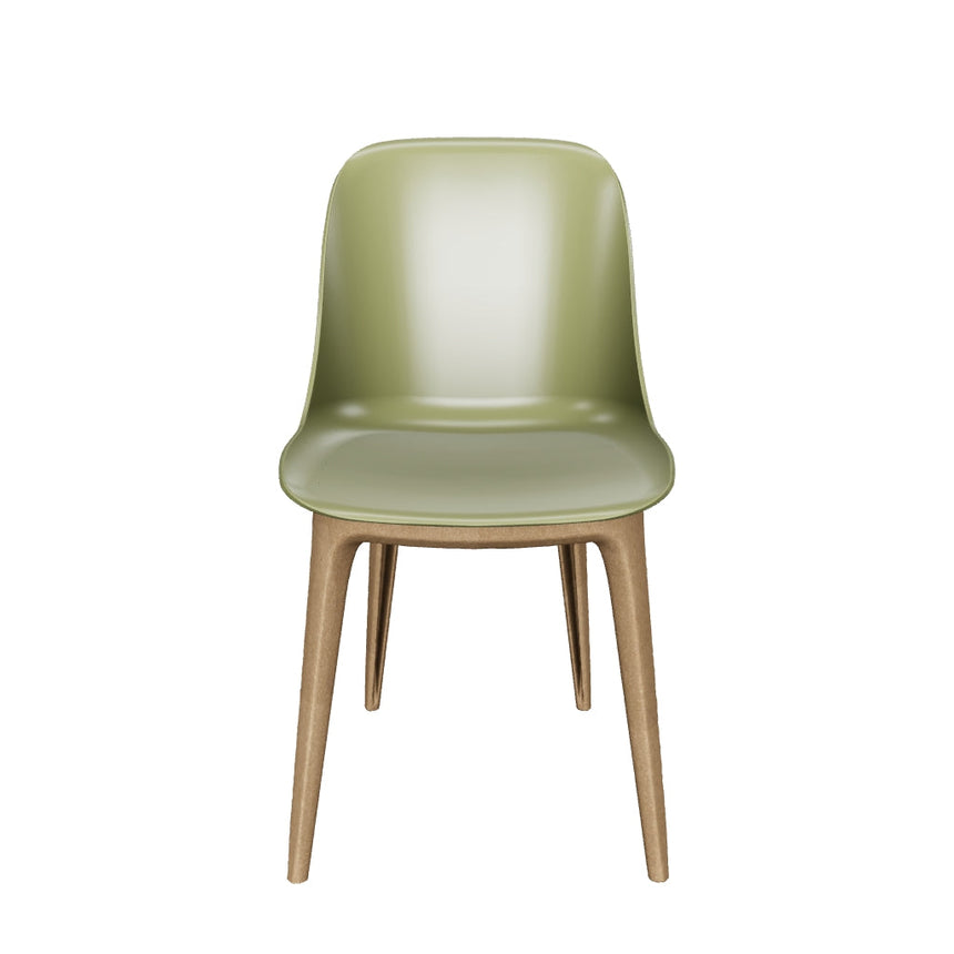 Shell WP Polipropilen Sandalye Haki Yeşil