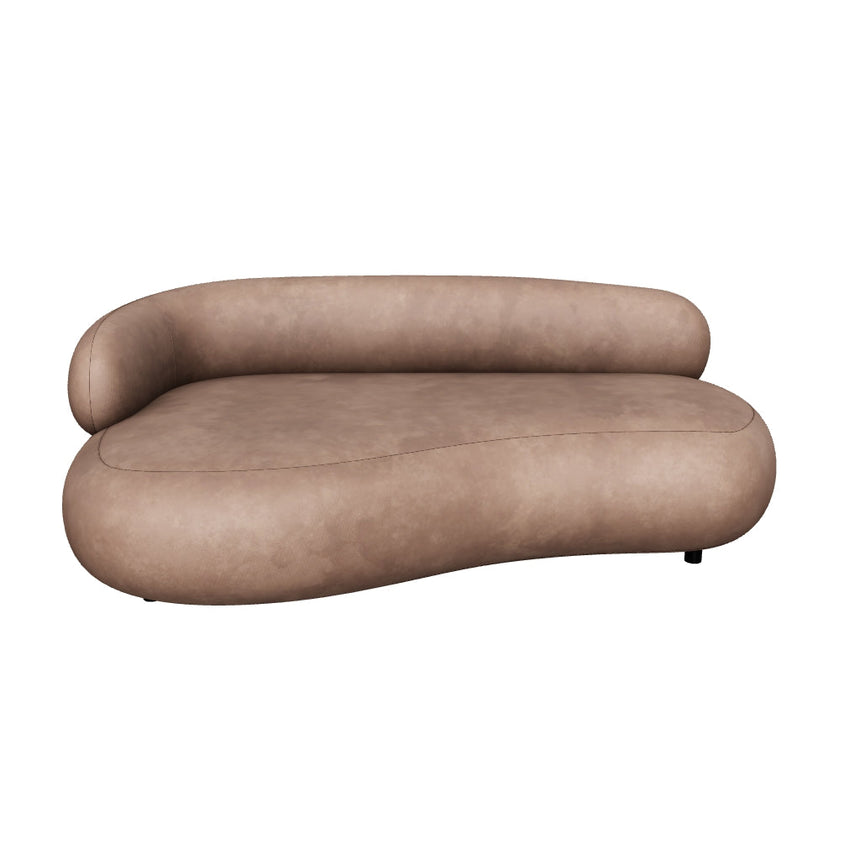 Siri Puf İkili Koltuk Koyu Kahve