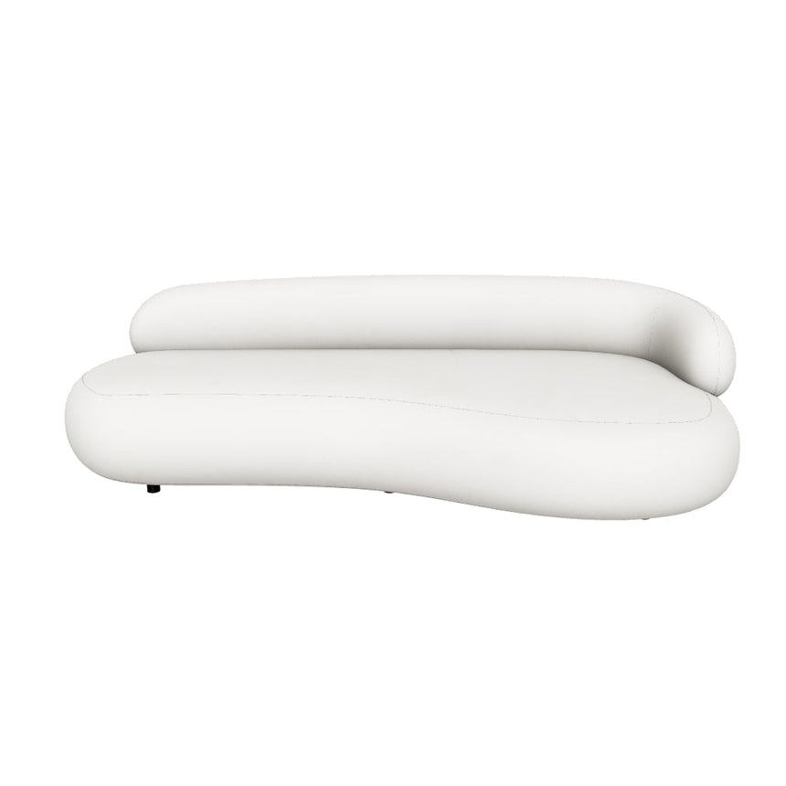 Siri Puf Üçlü Koltuk Krem