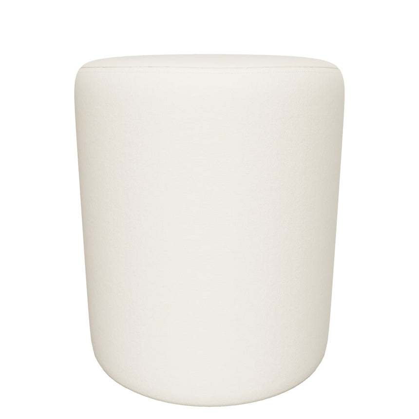 Sos Silindir Puf Bej Kadife