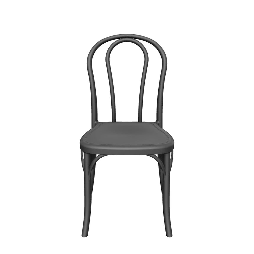 Sozo Polipropilen Sandalye Siyah