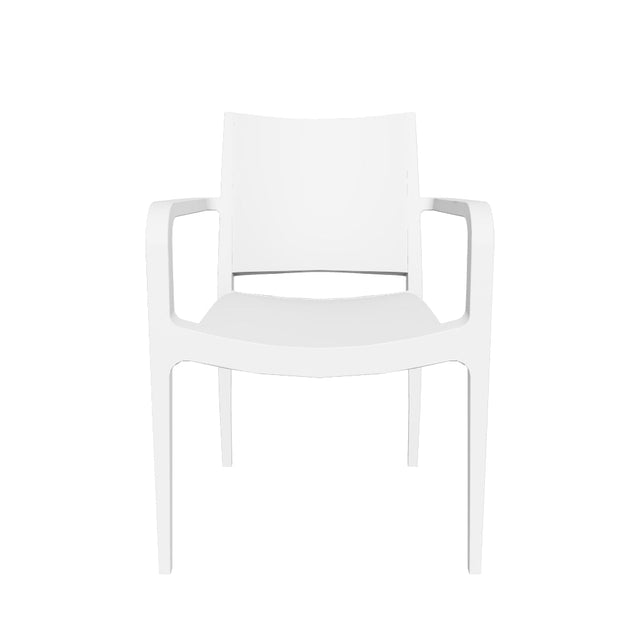 Specto Kollu Polipropilen Sandalye Beyaz