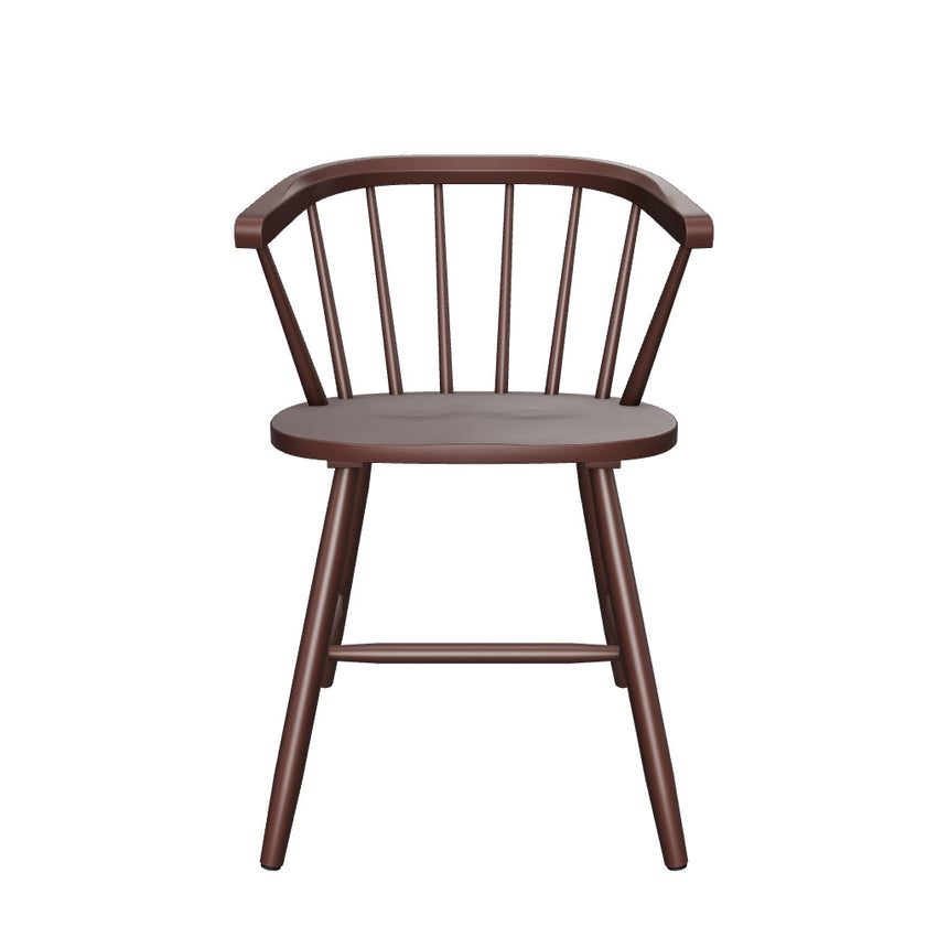 Taliant Ahşap Sandalye Koyu Ceviz