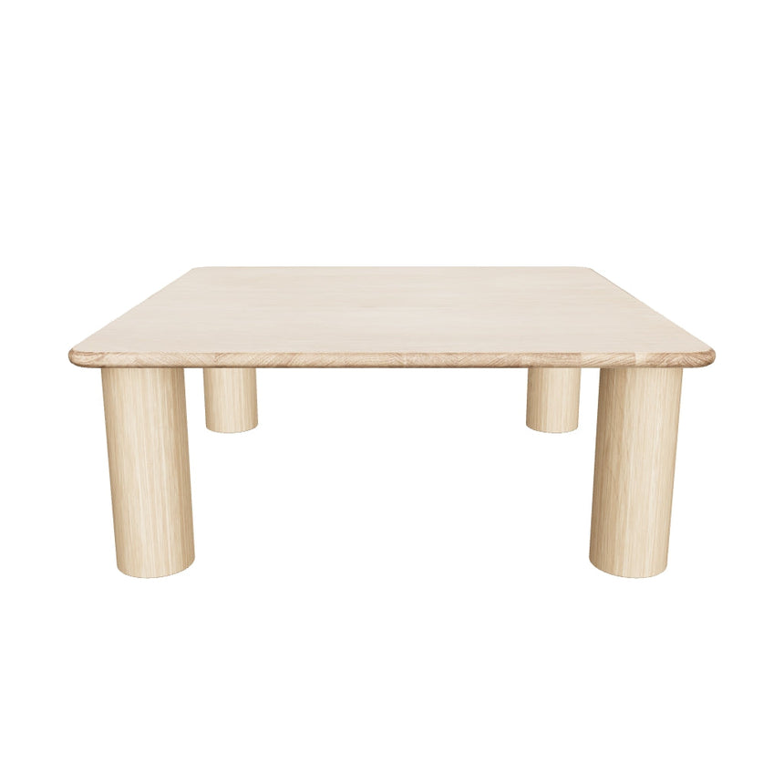 Polo Ahşap Kare Orta Sehpa Natürel