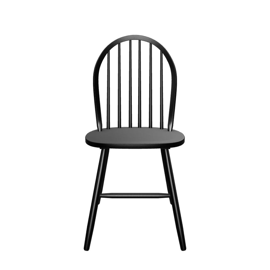 Vilma Ahşap Sandalye Siyah