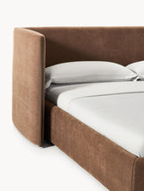 Resort Çift Kişilik Karyola Kahve