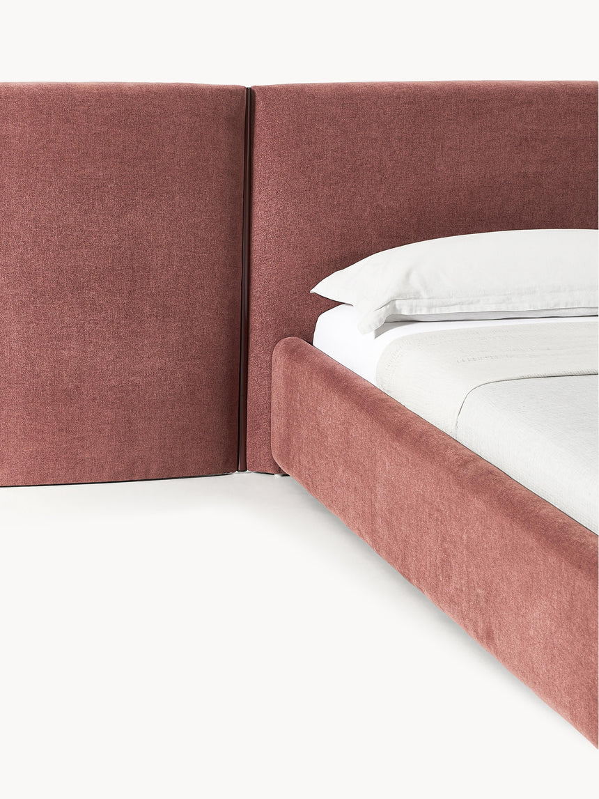 Resort Çift Kişilik Karyola Pembe