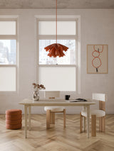 Riko Dikdörtgen Ahşap Yemek Masası Beyaz Meşe