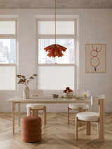 Riko Dikdörtgen Ahşap Yemek Masası Beyaz Meşe