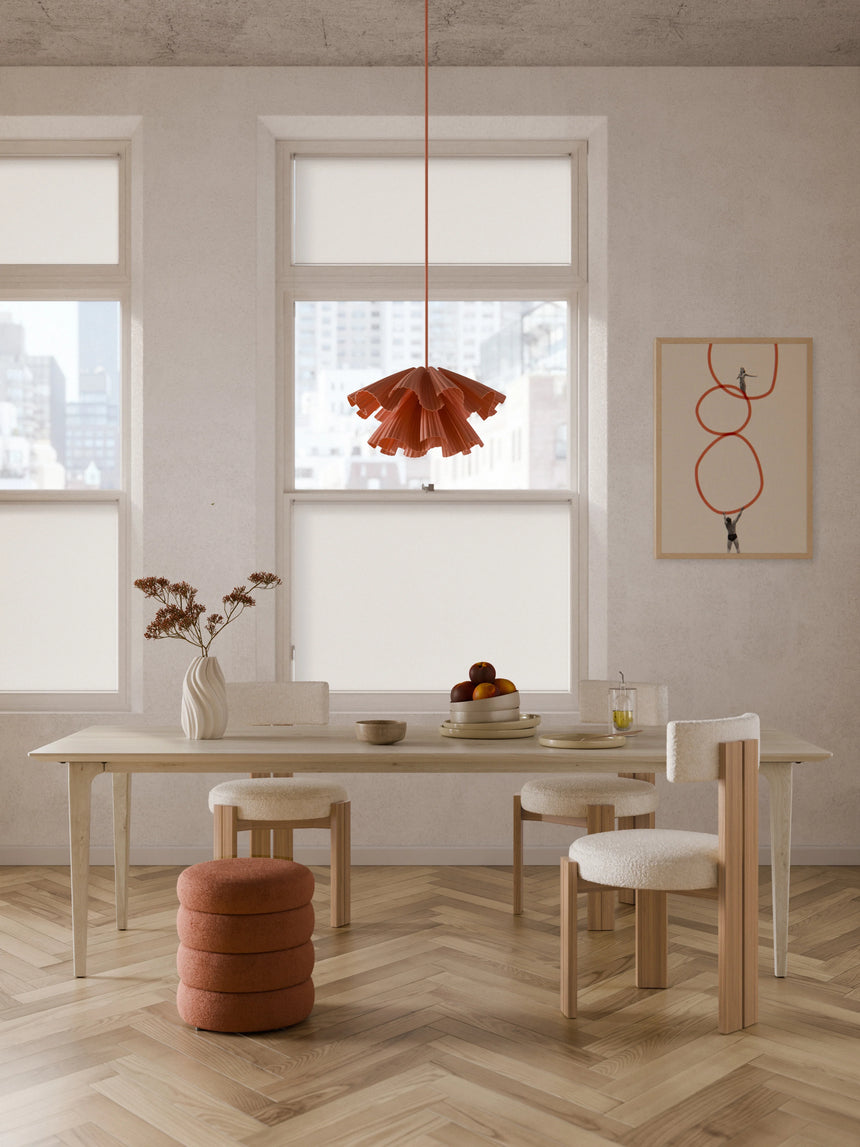 Riko Dikdörtgen Ahşap Yemek Masası Beyaz Meşe