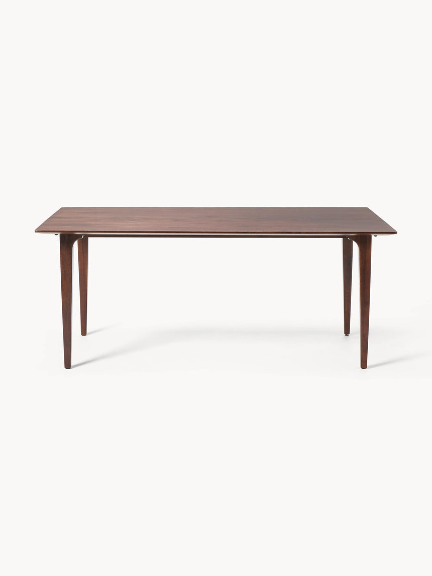 Riko Dikdörtgen Ahşap Yemek Masası Ceviz