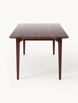 Riko Dikdörtgen Ahşap Yemek Masası Ceviz