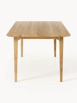 Riko Dikdörtgen Ahşap Yemek Masası Meşe