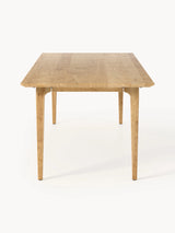 Riko Dikdörtgen Ahşap Yemek Masası Meşe