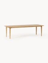 Riko Dikdörtgen Ahşap Yemek Masası Meşe