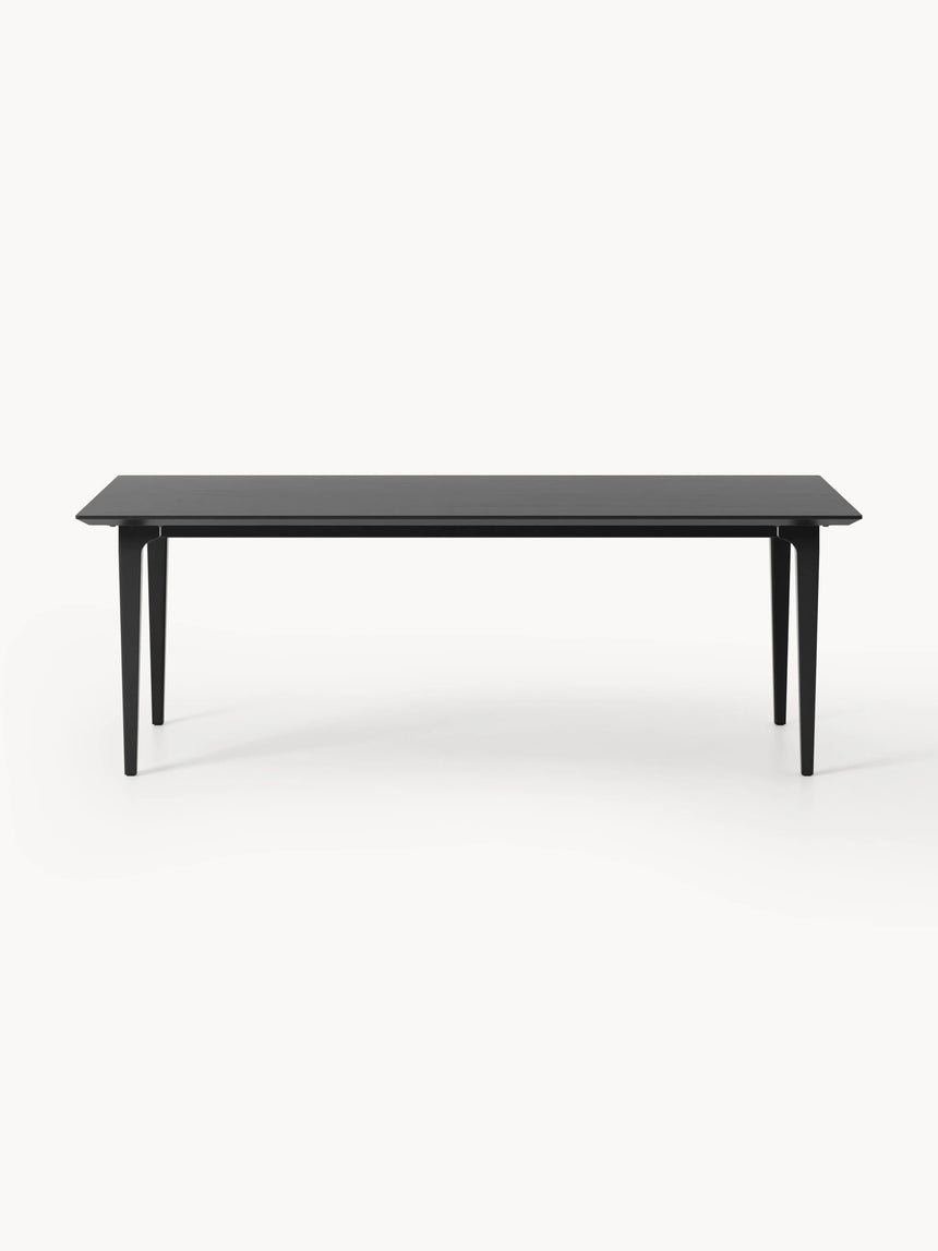 Riko Dikdörtgen Ahşap Yemek Masası Siyah