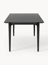 Riko Dikdörtgen Ahşap Yemek Masası Siyah