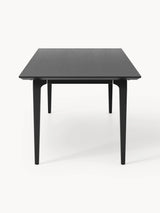 Riko Dikdörtgen Ahşap Yemek Masası Siyah