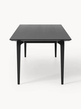 Riko Dikdörtgen Ahşap Yemek Masası Siyah