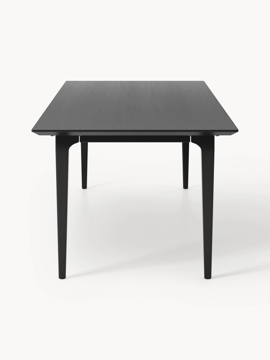 Riko Dikdörtgen Ahşap Yemek Masası Siyah