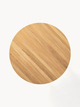 Riko Yuvarlak Ahşap Yemek Masası Meşe