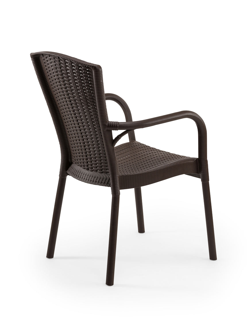 Royal Rattan Görünümlü Polipropilen Sandalye Venge