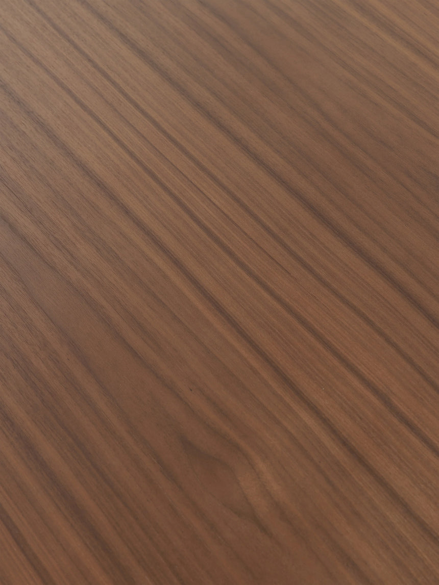 Saba Plus Ahşap Yuvarlak Orta Sehpa Ceviz