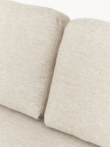 Sade İkili Koltuk Açık Bej