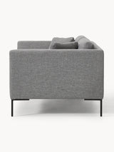 Sade İkili Koltuk Koyu Gri