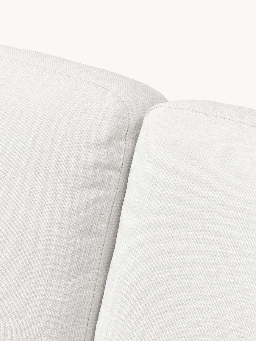 Sade İkili Koltuk Kırık Beyaz