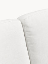 Sade Köşe Koltuk Kırık Beyaz