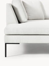 Sade Köşe Koltuk Kırık Beyaz