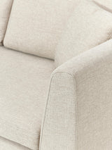 Sade Üçlü Koltuk Açık Bej