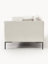 Sade Üçlü Koltuk Kırık Beyaz