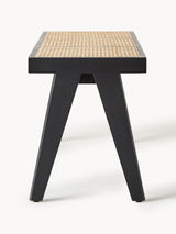 Sara Hazeran İşlemeli Ahşap Bank Siyah