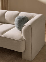 Sava İkili Koltuk Açık Bej