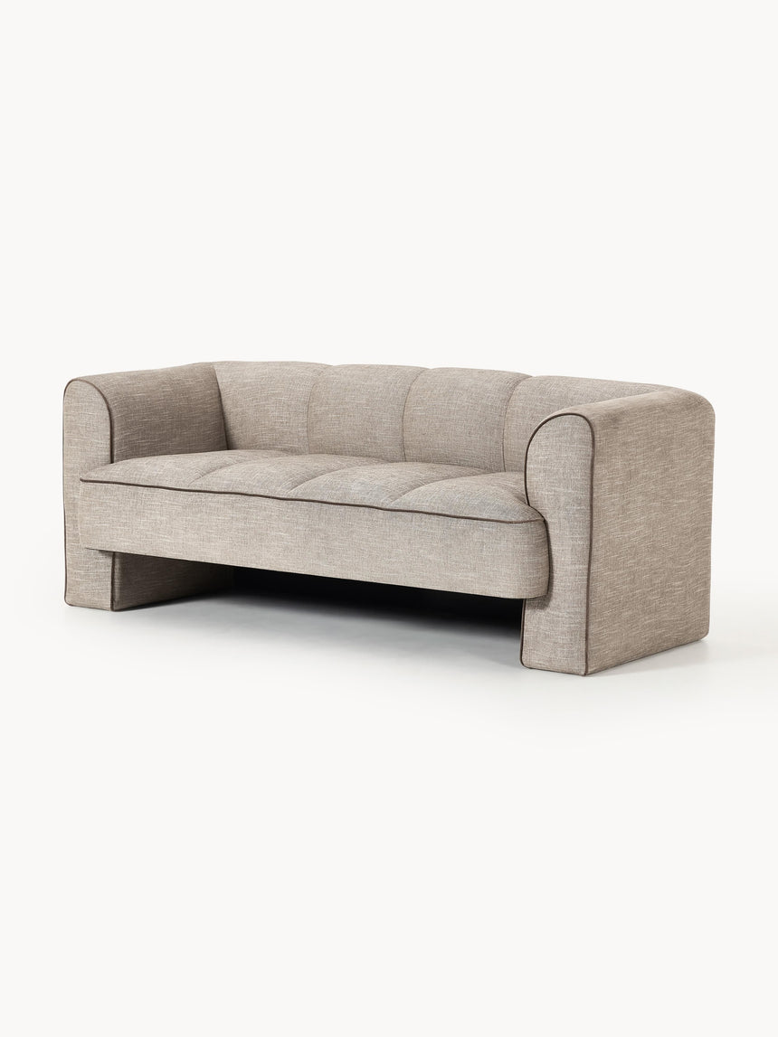 Sava İkili Koltuk Açık Kahve