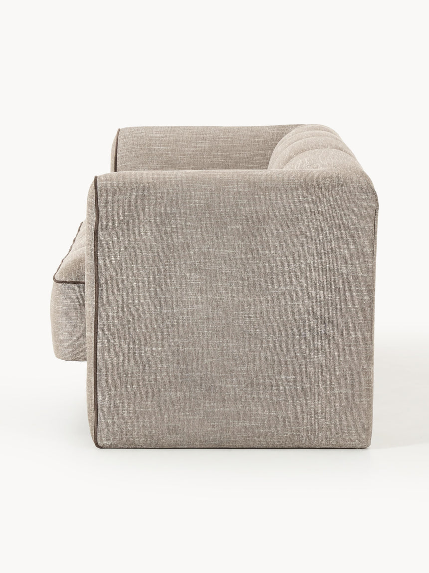 Sava İkili Koltuk Açık Kahve