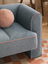 Sava İkili Koltuk Mavi