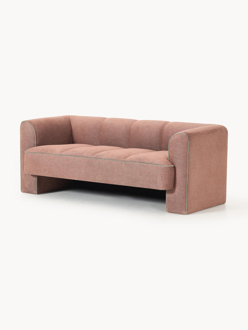 Sava İkili Koltuk Terakota