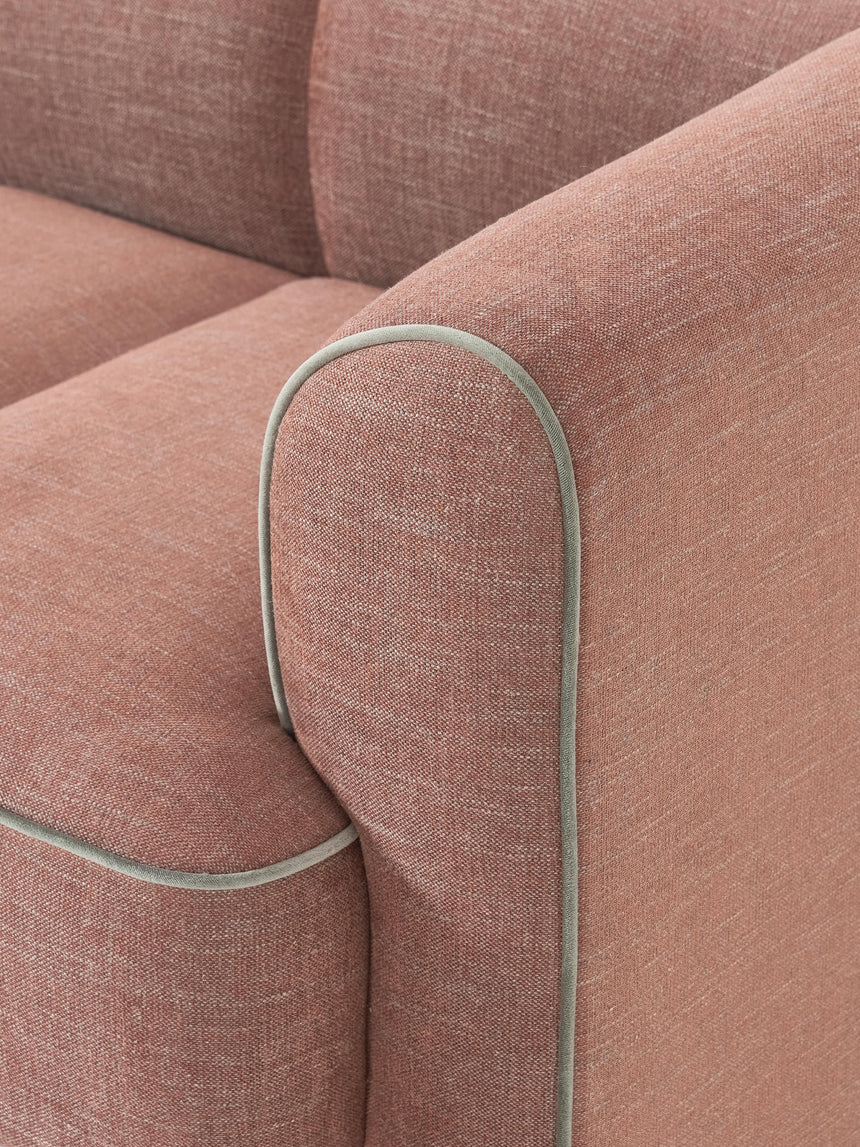 Sava İkili Koltuk Terakota