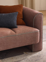 Sava İkili Koltuk Terakota