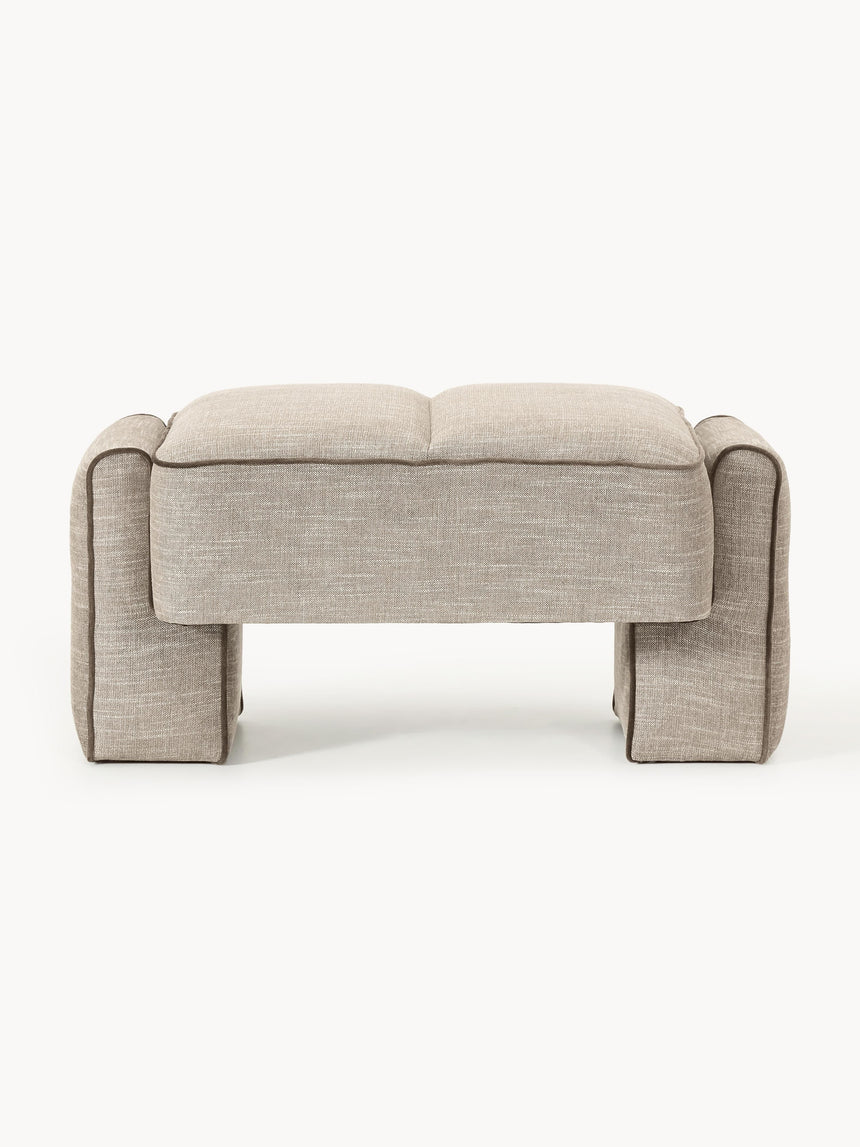 Sava Puf Açık Kahve