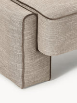 Sava Puf Açık Kahve