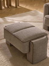 Sava Puf Açık Kahve