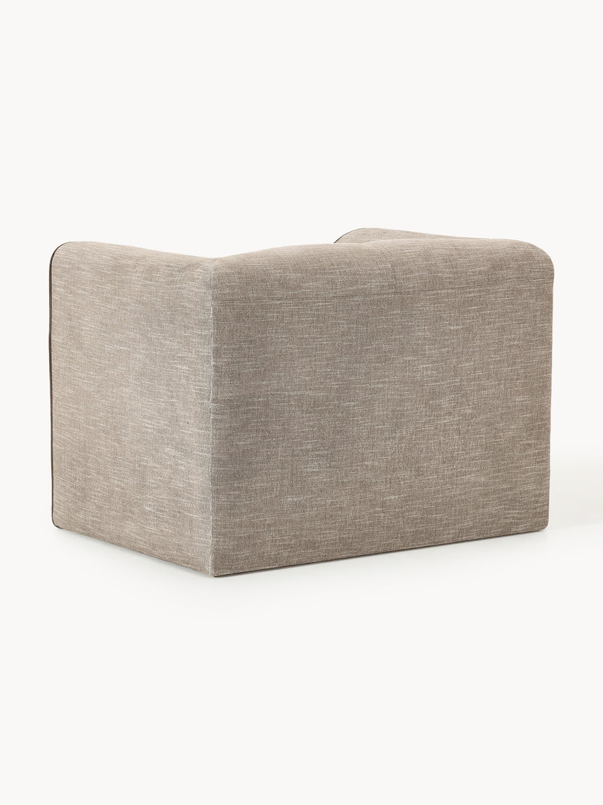 Sava Tekli Koltuk Açık Kahve