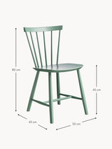 Scala Ahşap Sandalye Adaçayı Yeşili