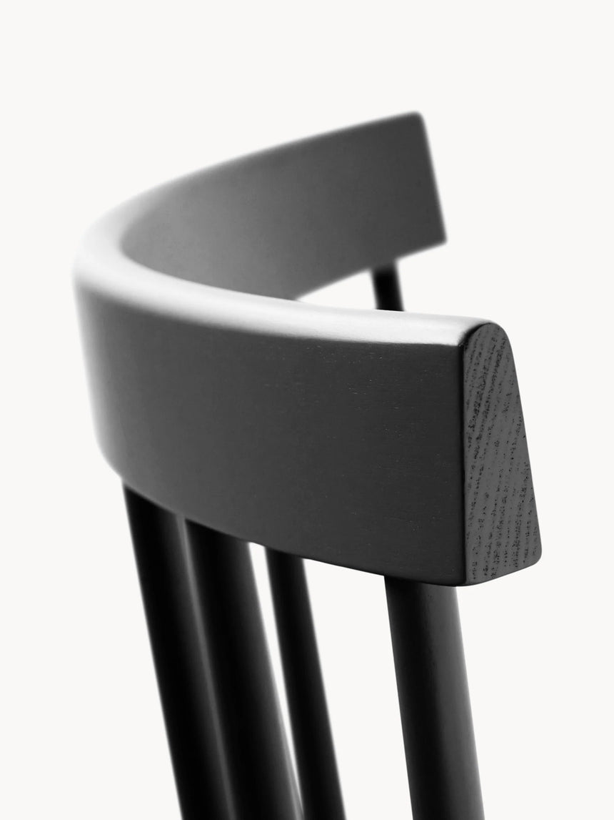 Scala Ahşap Sandalye Siyah