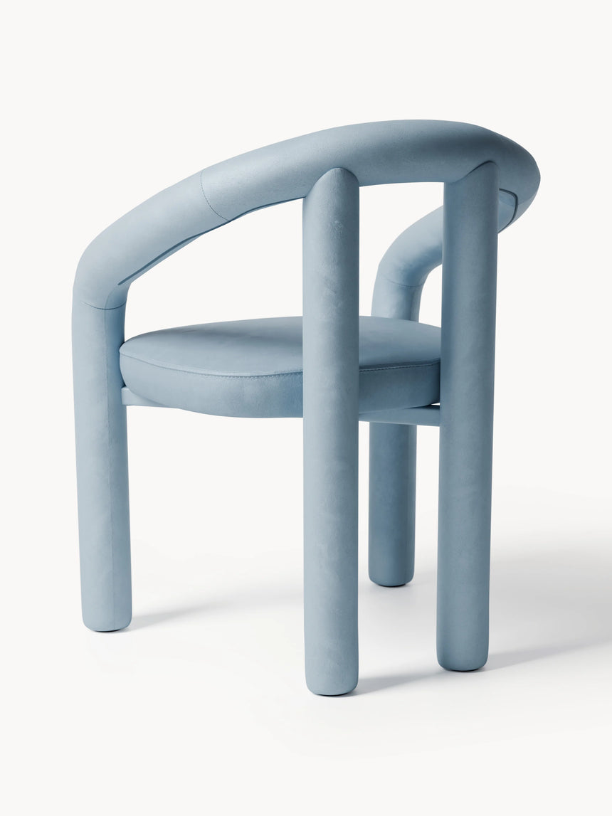 Scenic Kumaş Sandalye Açık Mavi