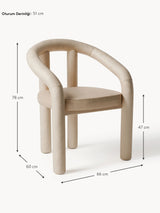 Scenic Kumaş Sandalye Bej